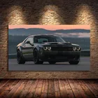 Challenger мышечный автомобиль родстер автомобиль постеры на холсте картины автомобиля настенное искусство для гостиной домашний Декор без рамки