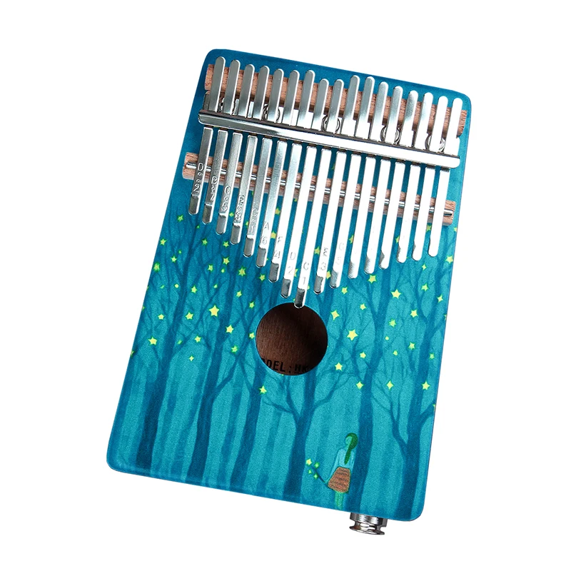 17 клавиш калимба пианино из красного дерева клавиш| |