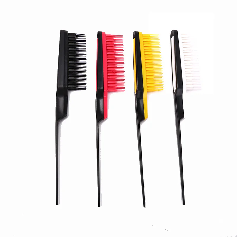 

1pc Hair Care Tool Professional Hair Comb Pointed Tail Comb Teasing Curly Hair Brush Hair Styling Comb Tool