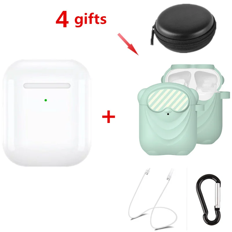 3 white add gifts I200 tws Aire2 Bluetooth наушники PK W1 H1 датчик Tap управление беспроводной зарядки наушники PK i10 i10tws i12 i30 i60 i80 i100 TWS - Цвет: 3 white add gifts