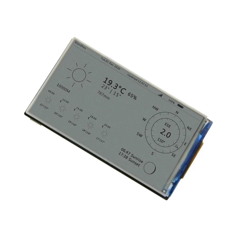 LILYGO T5 4.7 дюймовая электронная бумажная ESP32 V3 версия 16 Мб флеш память 8 PSRAM WI FI/Bluetooth