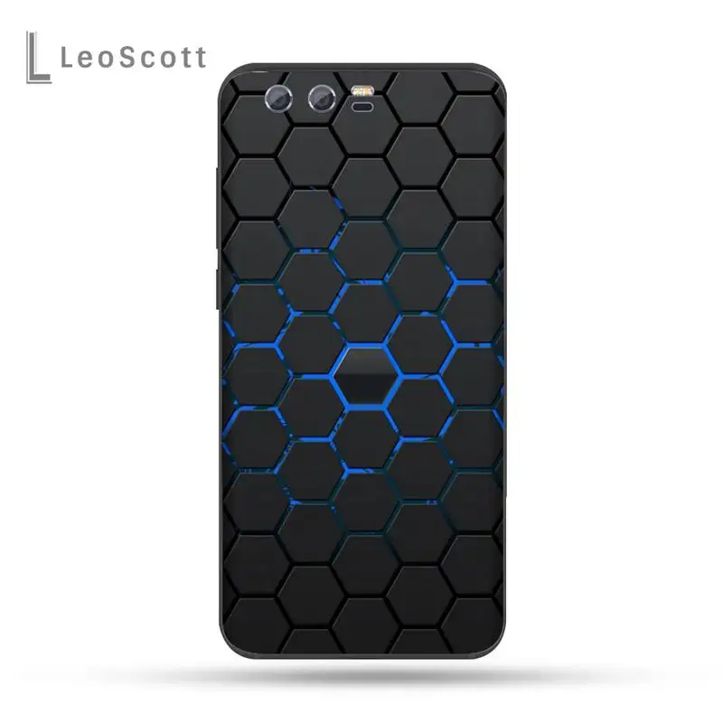 

Hexagonal lattice Phone Case For Huawei Honor view 7a5.45inch 7c5.7inch 8x 8a 8c 9 9x 10 20 10i 20i lite pro