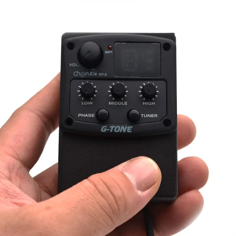 Херувим GT 2 гитара с эквалайзером предусилитель пьезо Палочки вверх EQ Системы