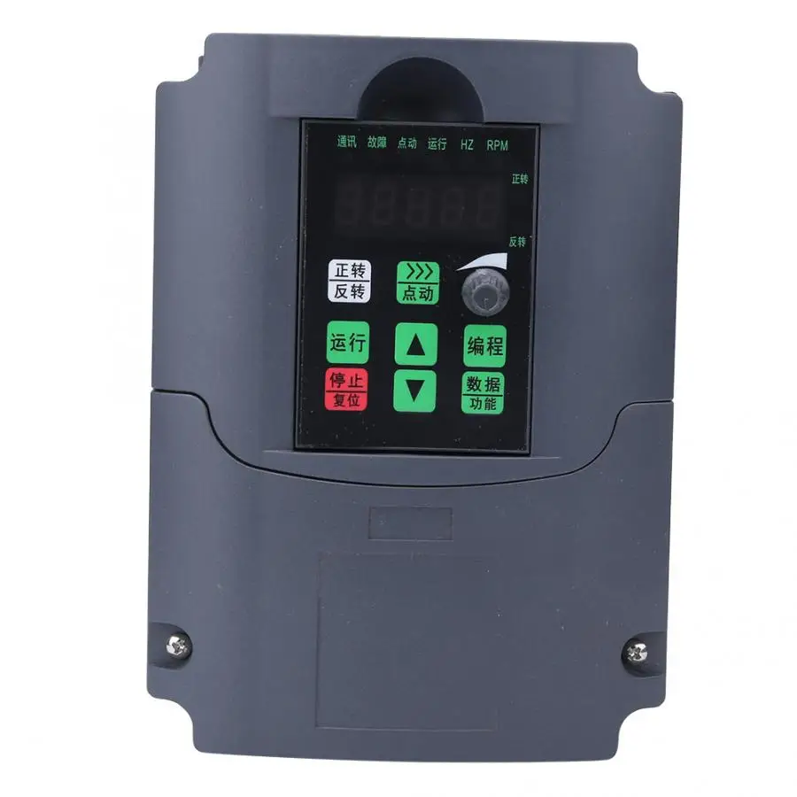 Преобразователь частоты черный корпус из АБС-пластика 3-фазное управление ШИМ