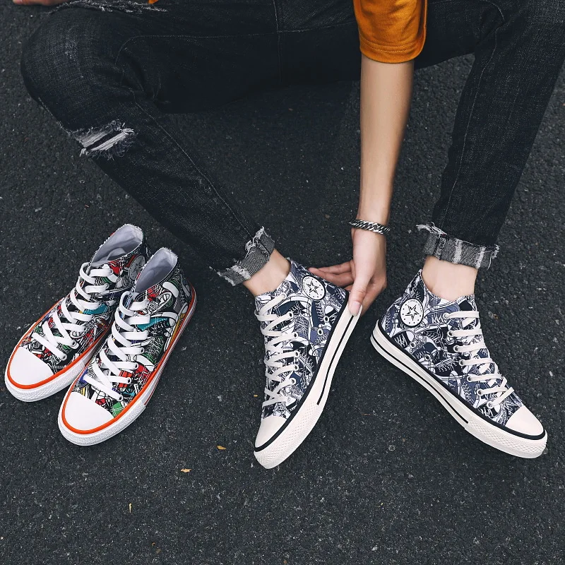 2019 новые стильные мужские туфли в гонконгском стиле летние универсальные