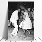 Поп-арт Малик Сидибе танец черный белый на заказ живопись искусство холст с печатью постера домашний Декор Картина Настенная печать