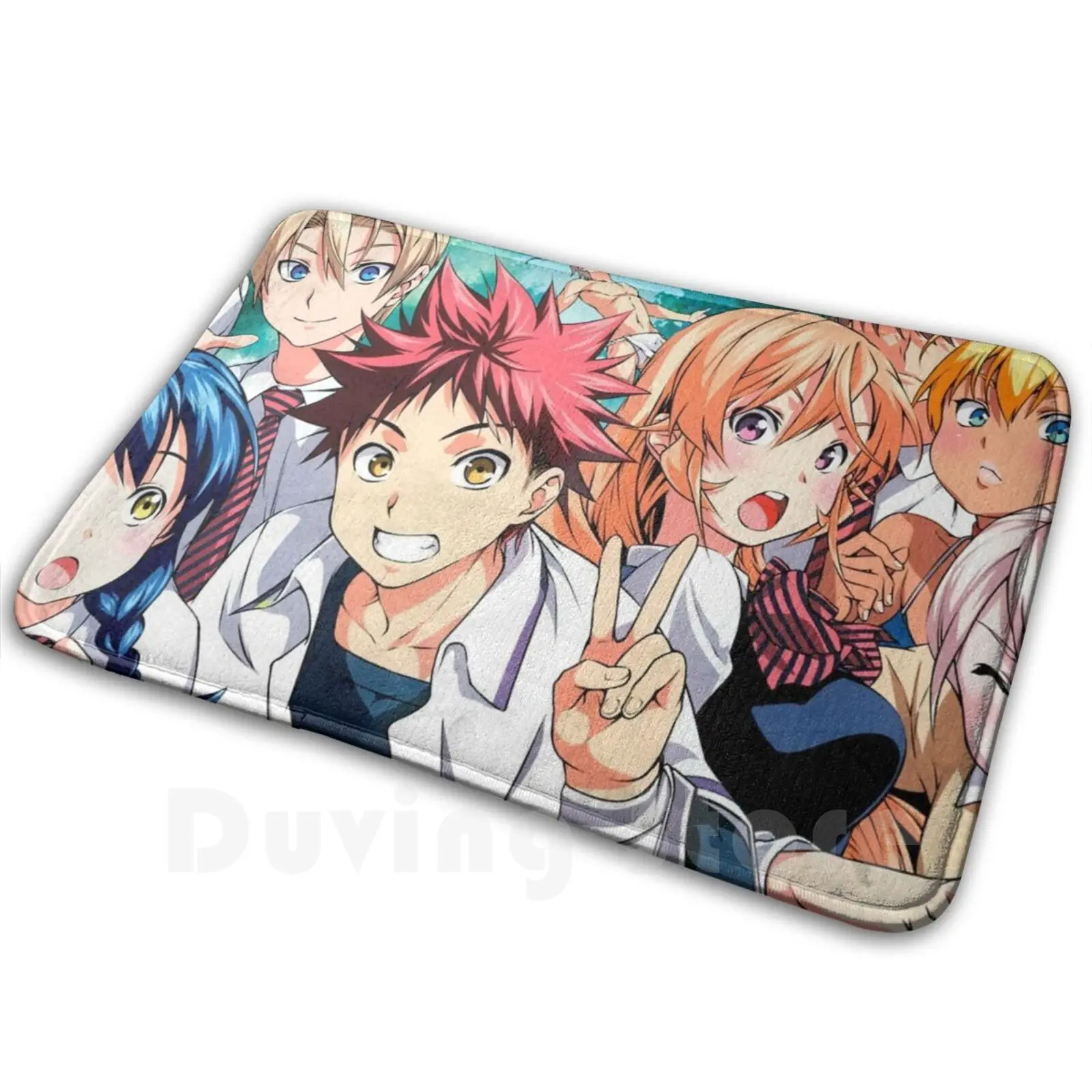 Пищевые войны коврик подушка мягкая еда сома милый эрина накири шеф-повар