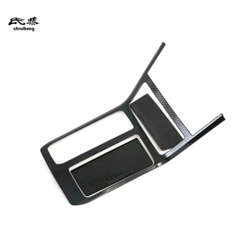 

3PCS/Lot ABS Carbon Fiber Grain Gear Panel Decoration Cover for 2019 2020 KIA Premier K7 Car Accessories