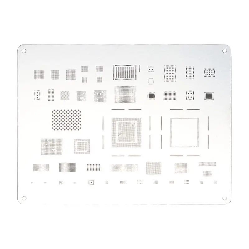 2D сталь A11 IC чип NEC и BGA реболлинг набор шарики припоя шаблон для iPhone 8/8Plus/х