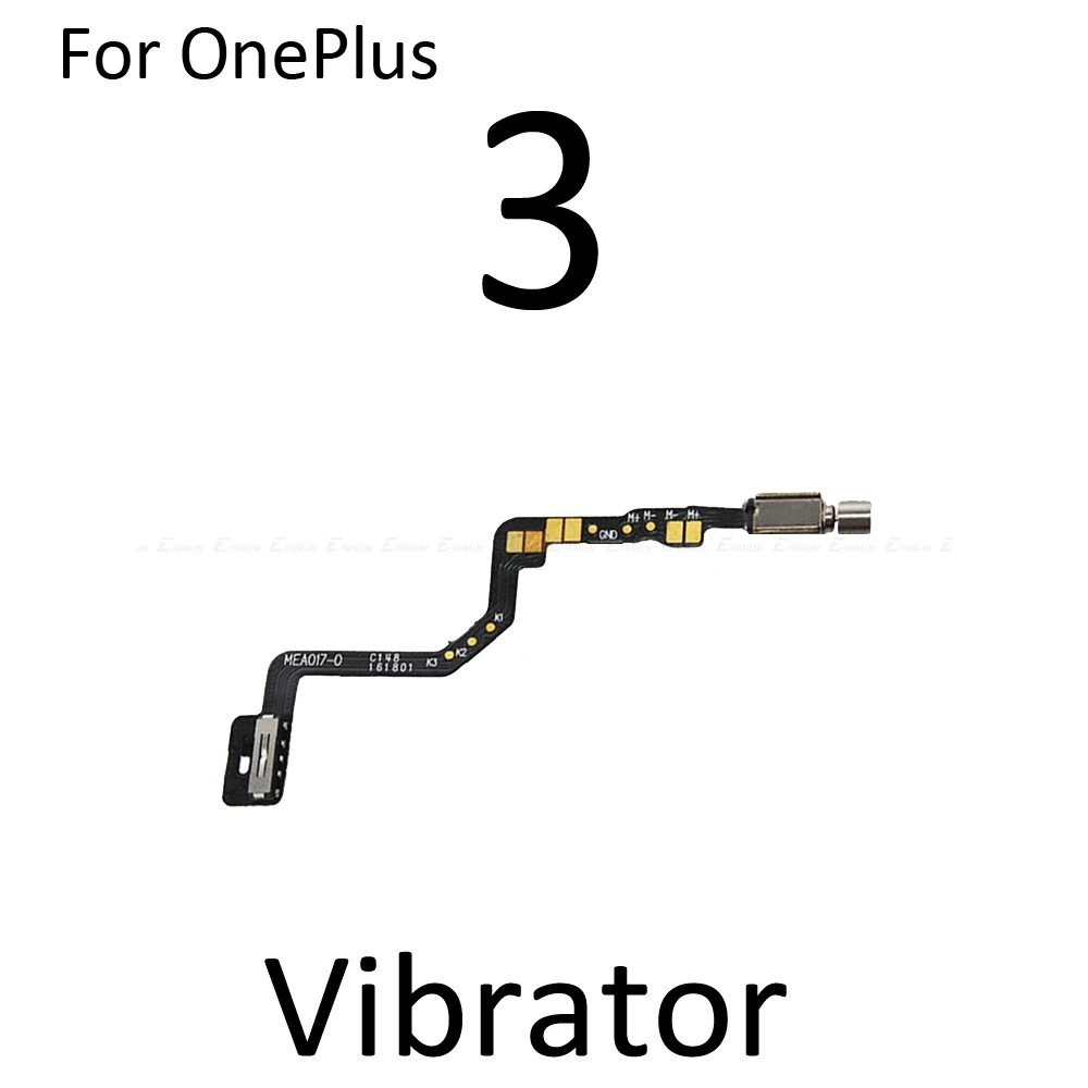 Для OnePlus 1 2 3 3T 5 5T 6 6T микрофон Вибратор вибрационный двигатель Модуль гибкий кабель, сменные детали