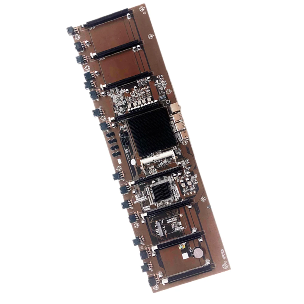 HM65 8 GPU USB 2 0 3 MSATA SATA3.0 встроенный ЦП DDR3 BTC материнская плата компьютер Майнер