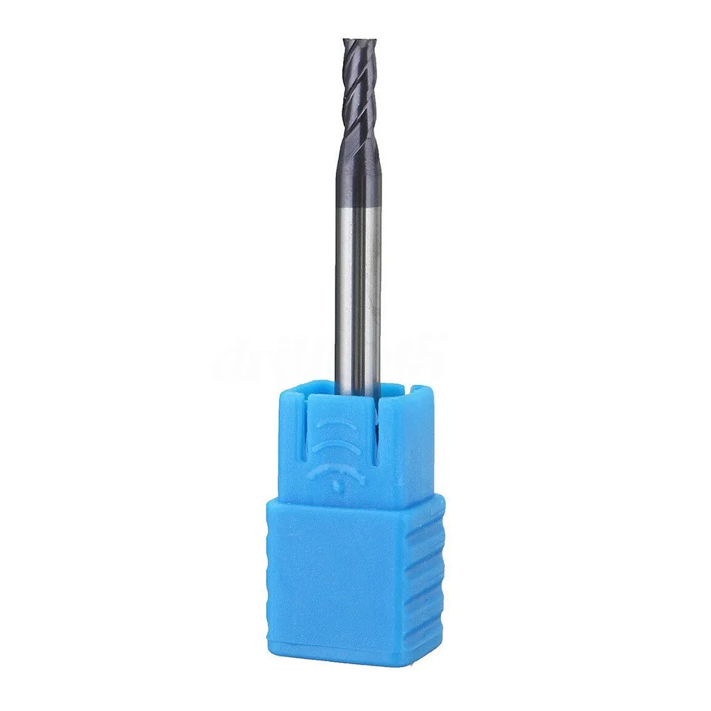 

Tungsten Carbide Milling Cutter 2mm-10mm 4 Flutes 45 Degree 7pcs End Mill