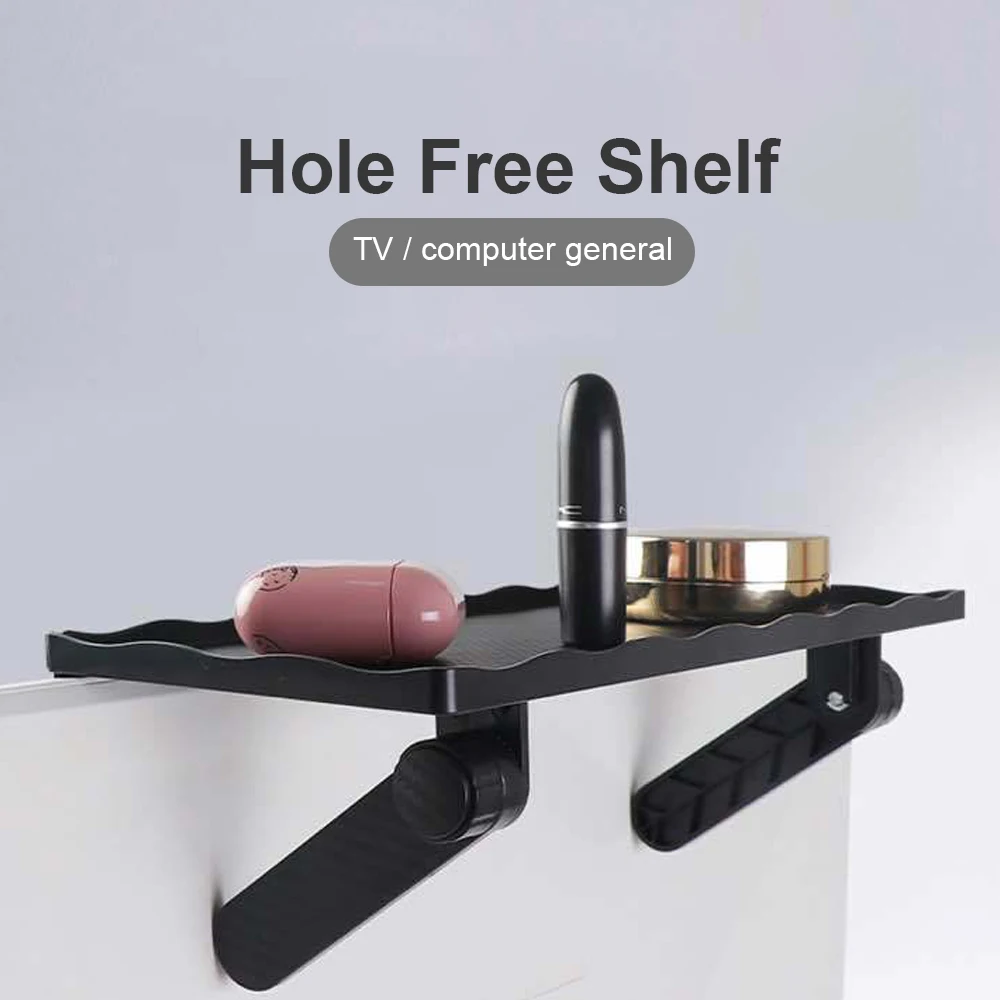 Регулируемая полка для телевизора Верхняя стеллаж дисплея органайзер хранения