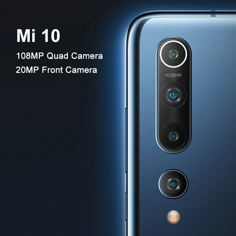 Глобальная версия смартфона Xiaomi Mi 10 8 Гб 128 ГБ AMOLED дисплей 6 67 дюйма мобильный