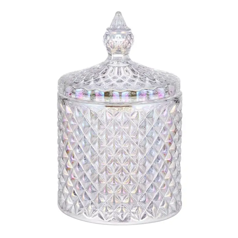 1 шт. стеклянная конфетная коробка модный портативный контейнер для хранения