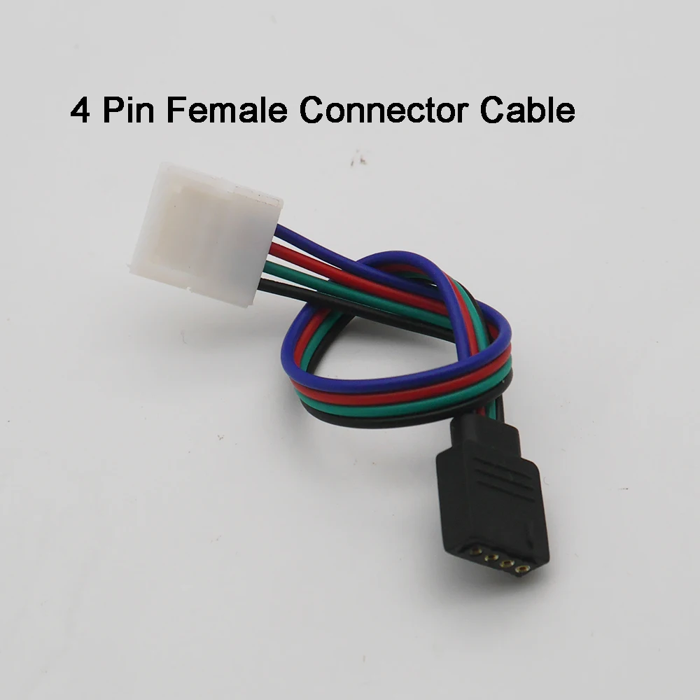 5 шт. мужской женский 4pin 5Pin Светодиодные ленты светильник Кабельный разъем