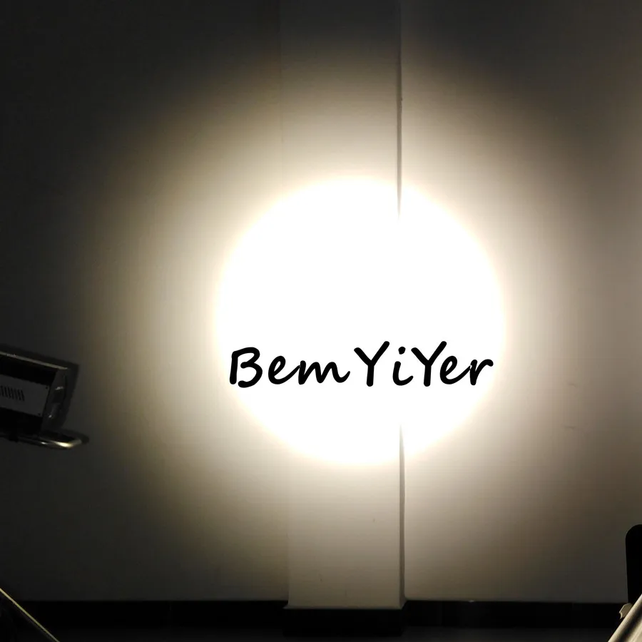 Bemyiyer 1 шт. Светодиодный прожектор fresnel/200 Вт теплый белый/ручной зум для