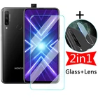 2 в 1 Защитное стекло для экрана Huawei Honor 9X Pro 9 X Lite Закаленное стекло Защитная пленка для объектива камеры на Honor 9 Xonor 9xpro