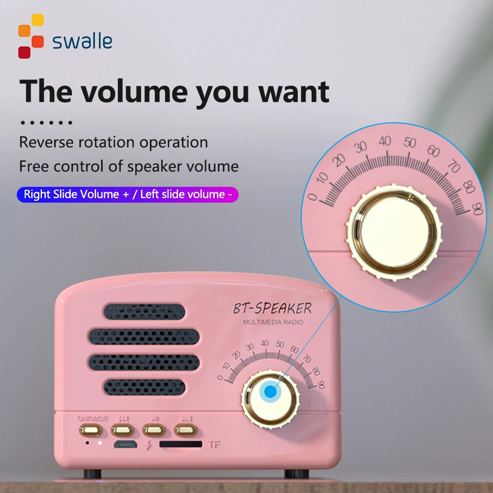 Swalle портативный динамик беспроводной Bluetooth s высокое качество Саундбар Спорт на