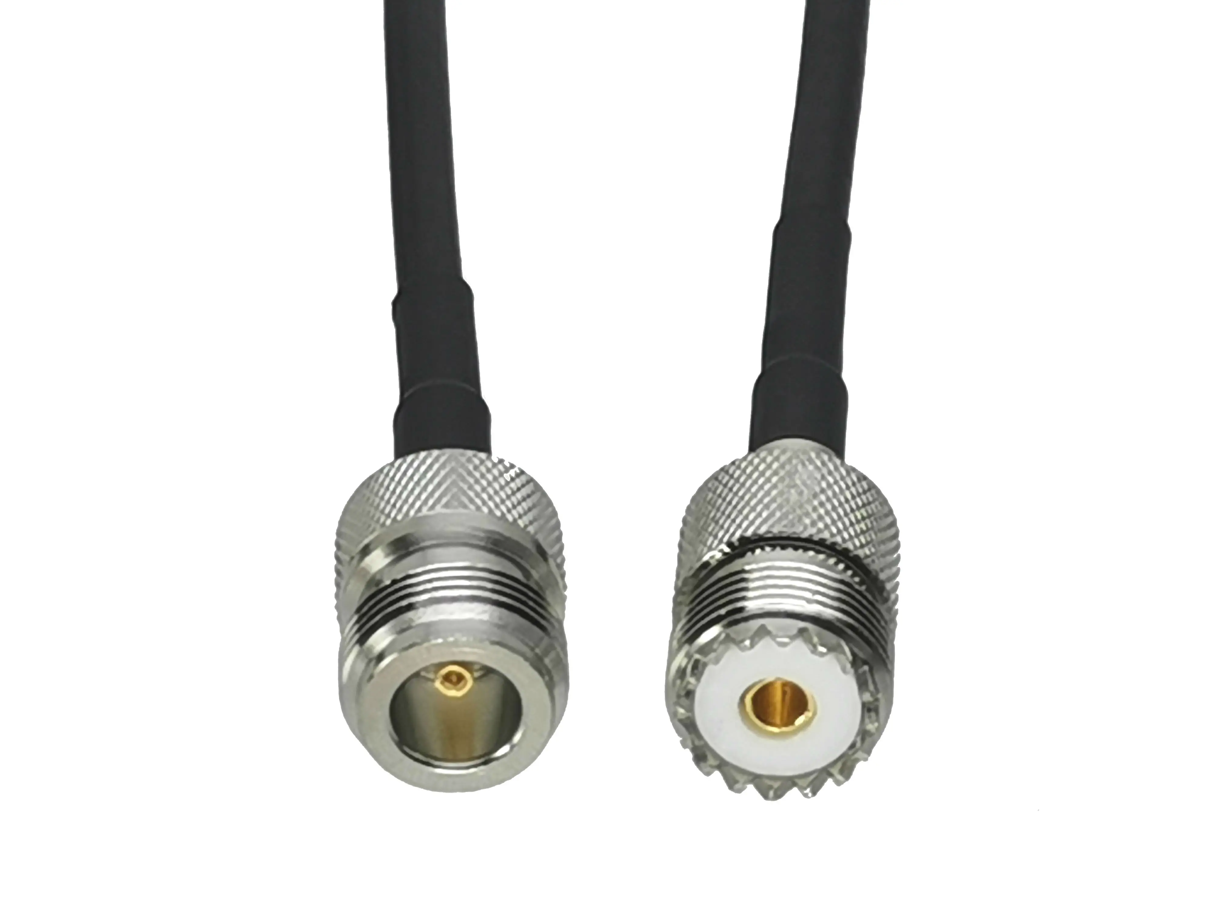 Прямой обжимной кабель UHF SO239 разъем Мама N RG58 RF перемычка отрезок 4 дюйма ~ 20