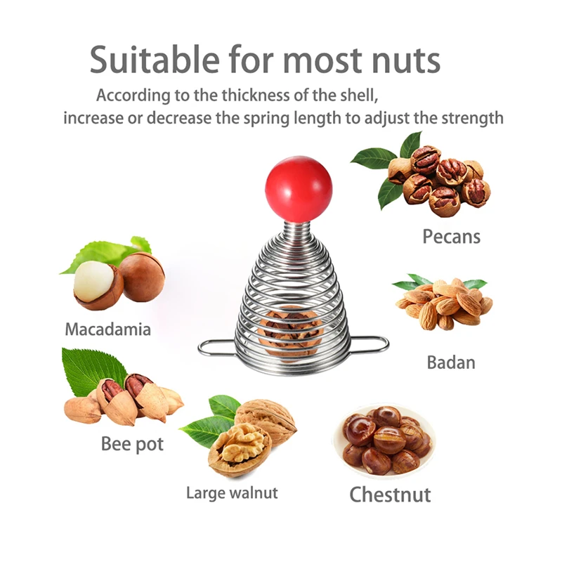 Металлический пружинный гайковерт открытые гайки из нержавеющей стали Открытые