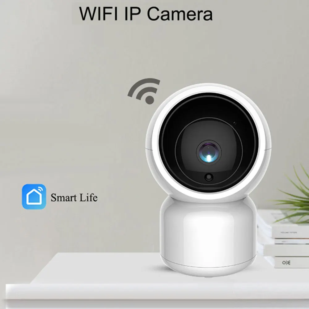 1080P HD WiFi ip-камера с поворотным зумом двухстороннее аудио уход за ребенком Amazon Alexa
