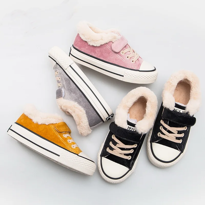 

Хлопковая обувь для мальчиков и девочек; Новинка; Детская бархатная обувь принцессы для девочек; Детская обувь; Ботинки