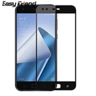 Защитная пленка для экрана Asus ZenFone 4 ZE554KL 4 Pro ZS551KL Z01G, черно-белая, полное покрытие, закаленное стекло