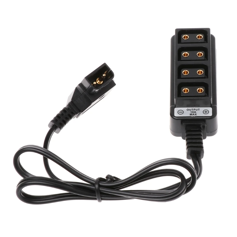 

D-Tap B-лента 4 гнезда концентратор переходник разветвитель кабеля для фотографии Мощность