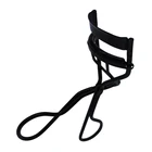 Женские Стильные черные щипцы для завивки ресниц из нержавеющей стали, клипса для завивки ресниц, силиконовые накладки из ПВХ, инструменты для макияжа, бигуди для ресниц, 1 шт.