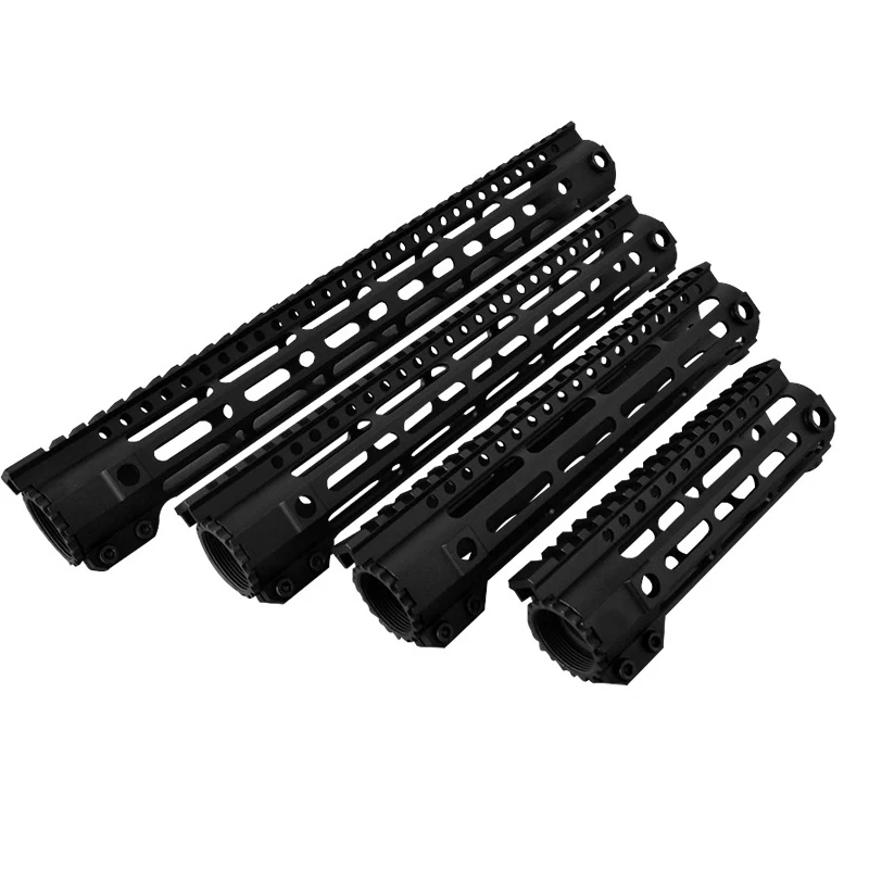 EWOLF BoKey AR 15 M4 M LOK MLOK 7 10 12 inch Slim Free Float Handguard Picatinny Rail Mount Bracket|Аксессуары для охотничьих