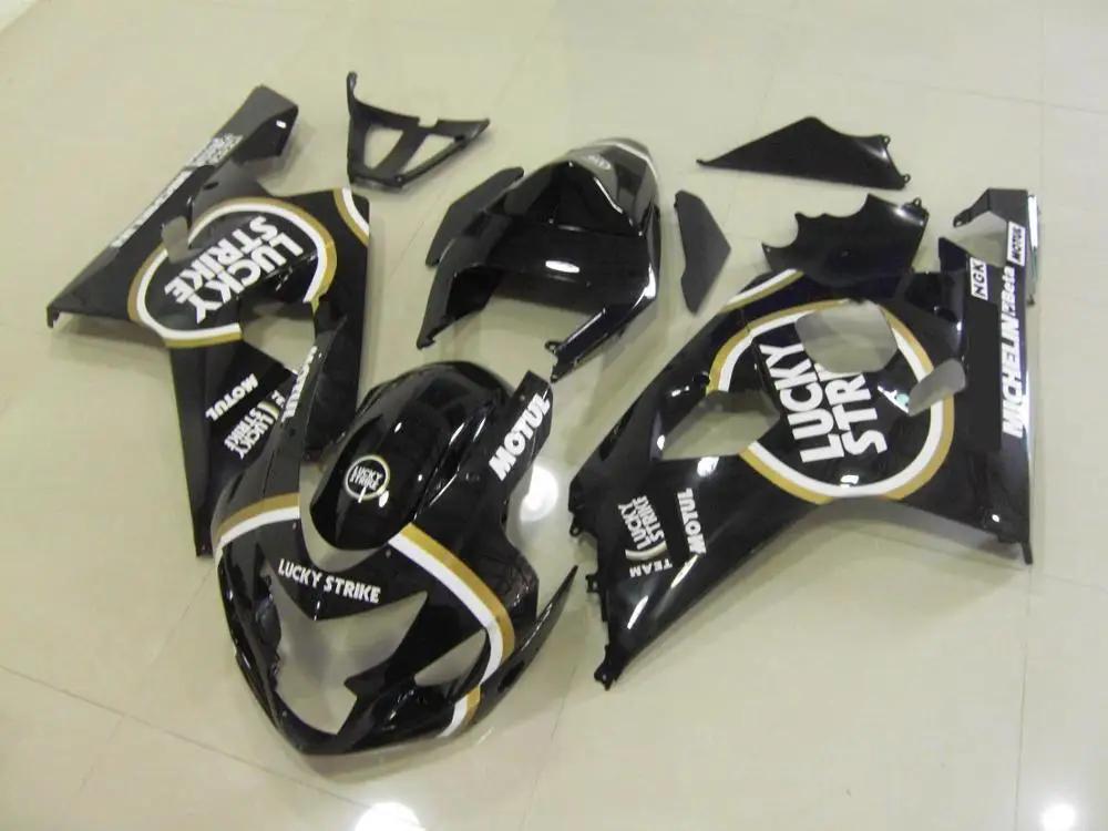 

НОВЫЕ комплекты обтекателей для мотоциклов из АБС-пластика, подходят для Suzuki GSX-R600 R750 600 750 K4 2004 2005 04 05, кузов бесплатно на заказ