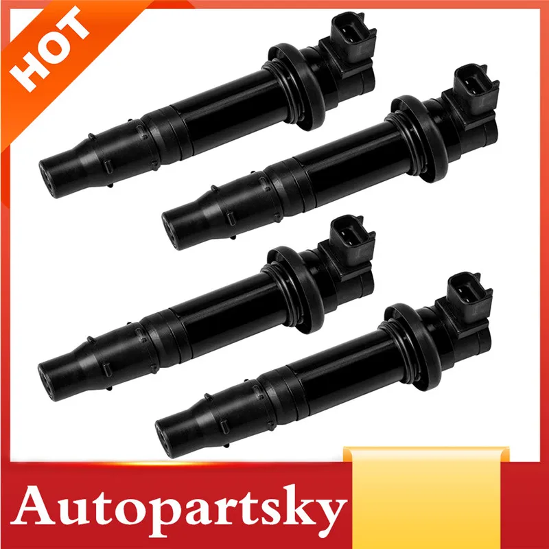 Новый набор из 4 катушек зажигания F6T558 F6T560 для Yamaha MT 07 R6 RJ15 Bj YZF R1FZ8 Kawasaki Ninja ZX6R 5VY 82310