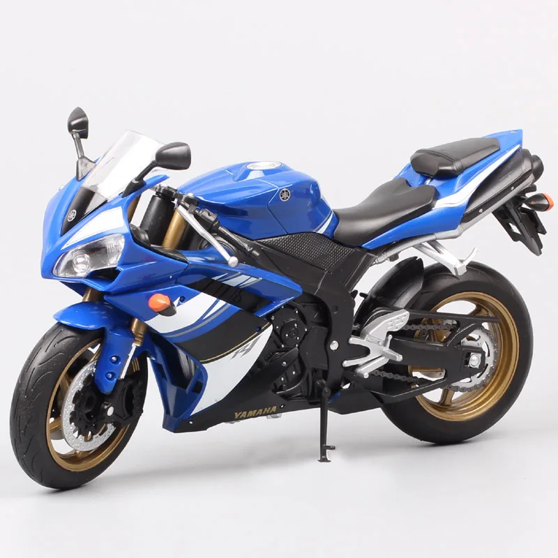 1:10 масштаб welly большой Yamaha YZF-R1 мотоцикл Diecasts и игрушечные транспортные средства гоночный мотоцикл модель игрушка подарок для коллекции детей