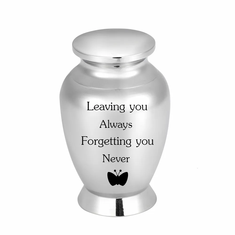 73 мм мини урна для кремации из нержавеющей стали зеркальных зол забудьте о том