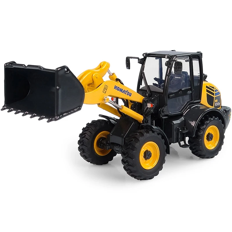 UH 8145 1:50 Komatsu WA100M 8 игрушка погрузчик|toy brain|toys 8toy dishwasher |
