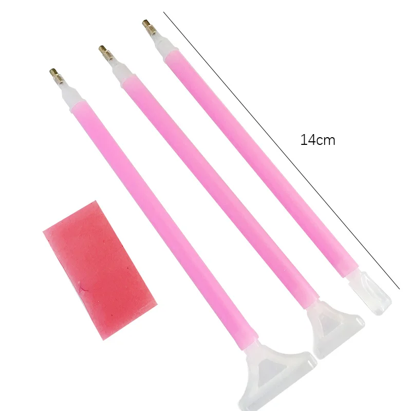 Pick up Pen 3pcs Горячая поднос со стразами и ручка DIY Инструменты для самодельные Украшения для ногтей Инструменты - Цвет: Pick up Pen 3pcs