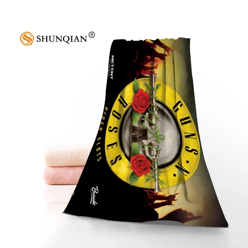 Guns N Roses Towels Microfiber Bath Travel Beach Face Towel Custom Creative Size 35X75cm And 70X140cm A7.24 |