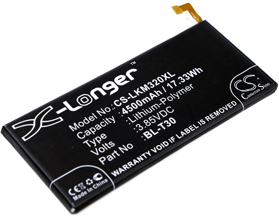 2020 обновление Cameron Sino для LG X Power 2 Dual SIM LTE A|Цифровые аккумуляторы| |