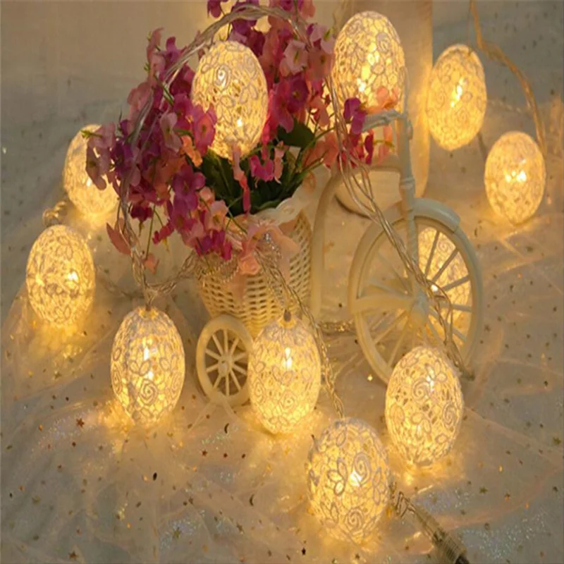 

Lace Ball LED Lights Christmas Decoration for Home Wedding Decoration xmas accessaries Christmas Tree Decorations fall decor