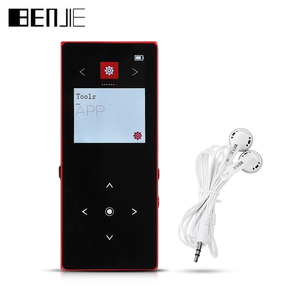 Оригинальный спортивный MP3 плеер BENJIE K8 с сенсорными клавишами 8G Bluetooth OLED анти пот