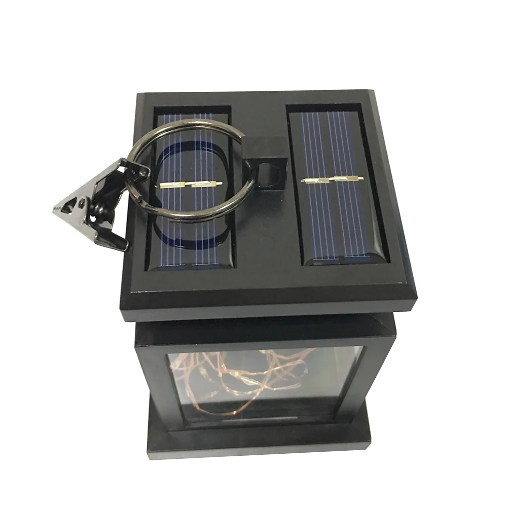

Outdoor Solar Landscape Light Waterproof Hanging Solar Lantern Warm Light Lamp for Patio Yard Garden Decoration