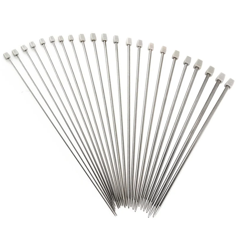 35 см одинарные заостренные спицы из нержавеющей стали инструмент для вязания