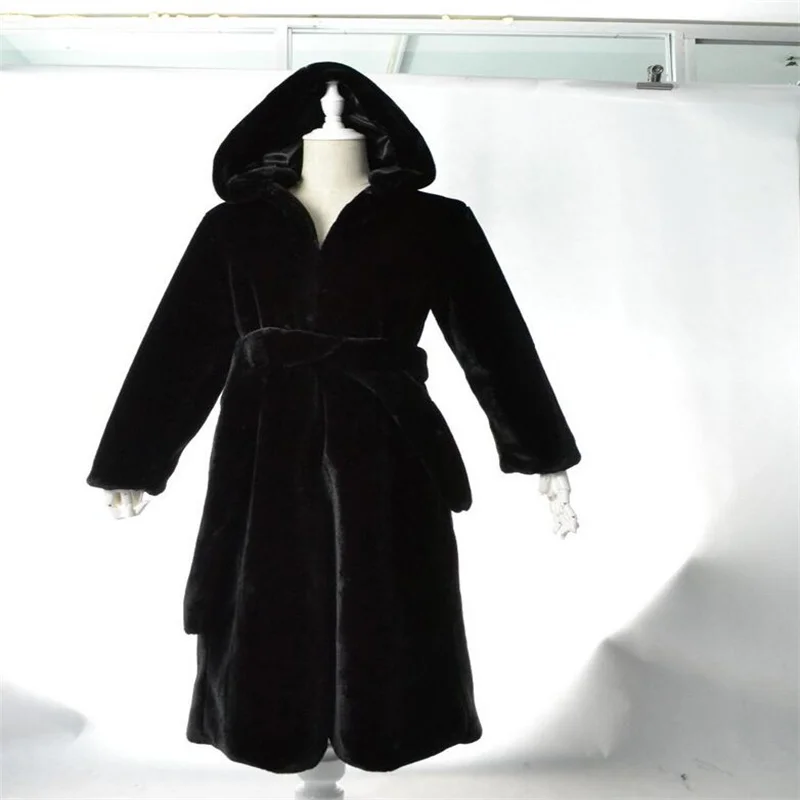 Imitation mink fur coat women's jackets middle-aged clothes autumn winter manteau femme hiver пальто женское шуба veste femme