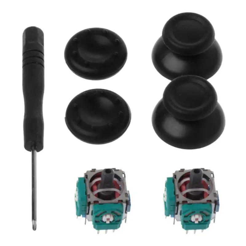 3D аналоговые Axis Module потенциометра черного джойстик Thumbsticks силиконовый чехол