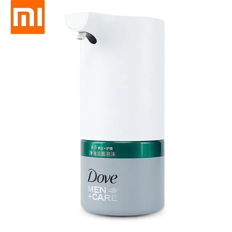 Новая сеть известный Xiaomi Mijia Автоматический Дозатор пены для мытья лица Dove мужской костюм жидкая батарея на выбор