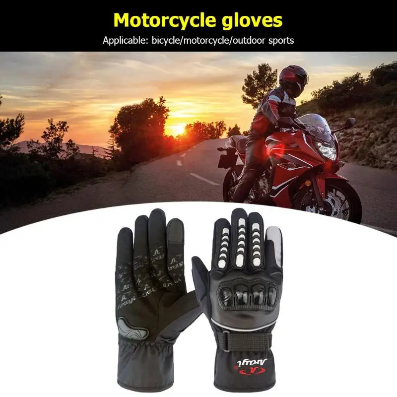 Мужские мотоциклетные перчатки SUOMY 100% водонепроницаемые ветрозащитные зимние Gant