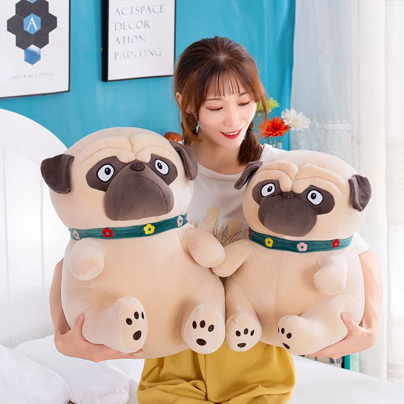 

Cute Puppy Valentine's day Gifts in 2020, Pet toys, Stuffed dog Toys, Filled Plush Children's toys, Nharpei Pug Birthday gifts