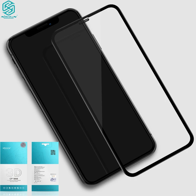 Стекло Nillkin 3D CP + Max для iphone 11 Pro полное клеевое покрытие стекло Apple Защита экрана