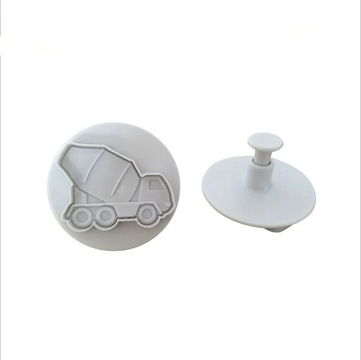 4 шт./компл. плунжеры для тортов печенья резаки помадки формы торта автомобильная